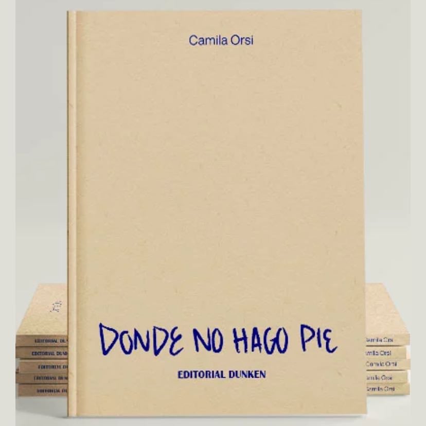 Donde no hago pie - Camila Orsi