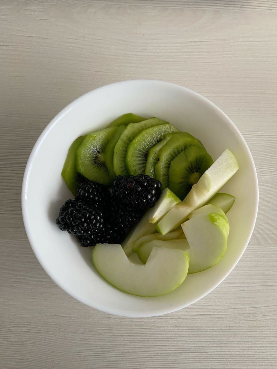 Fruta picada