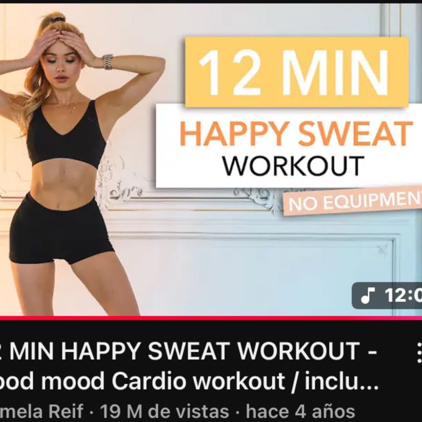 Hiit 12 min - Pamela reif