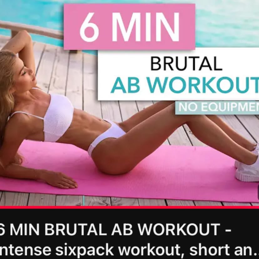 abs 6 min - Pamela reif