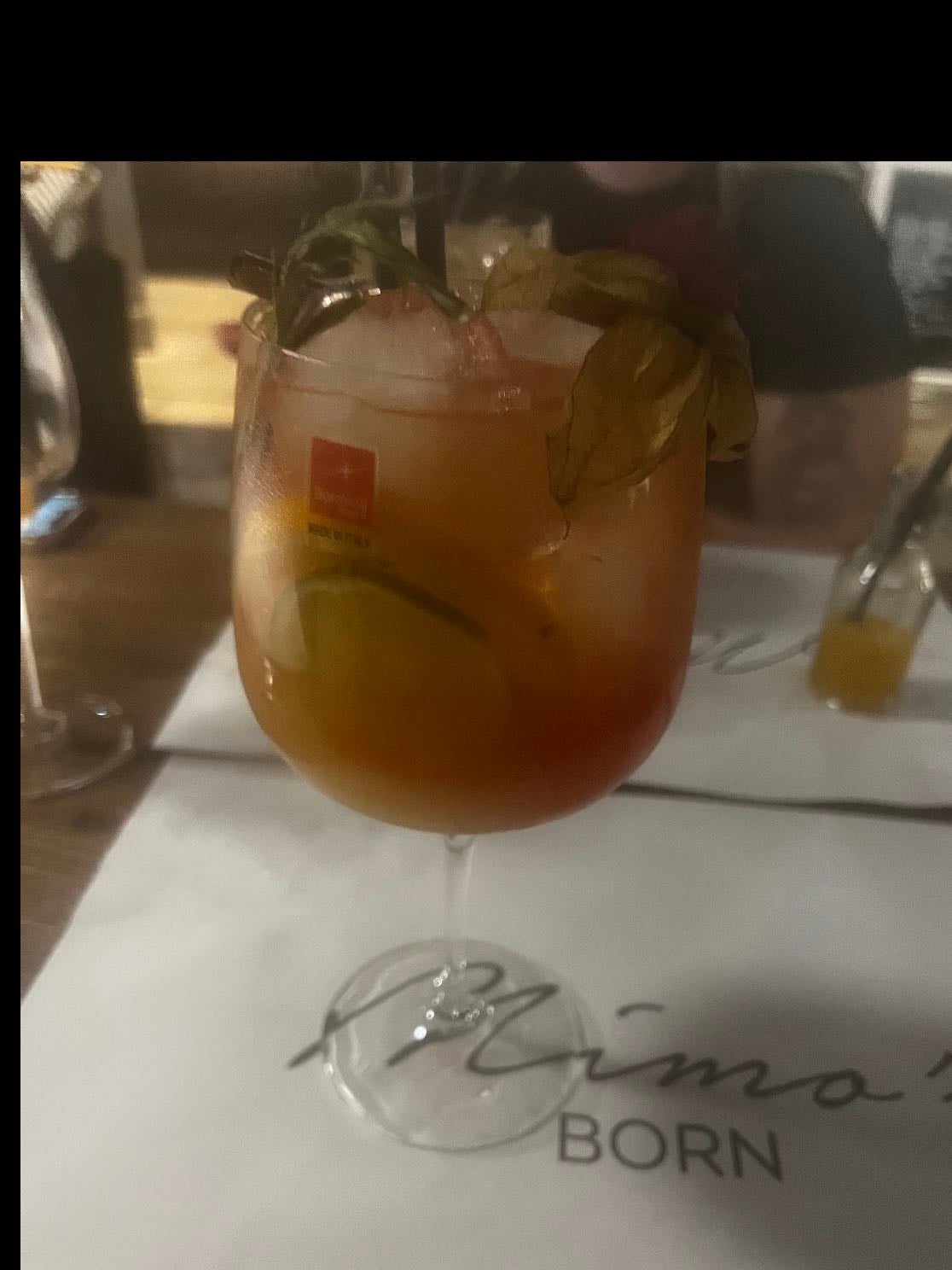 Mystery Mixed Drink???? - Mimos Born