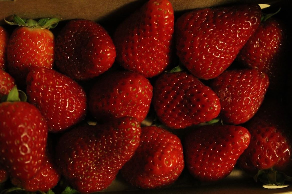 2. strawberries - every time i eat strawberries i have to limit myself because i will consume entire containers of them. absolute perfection.