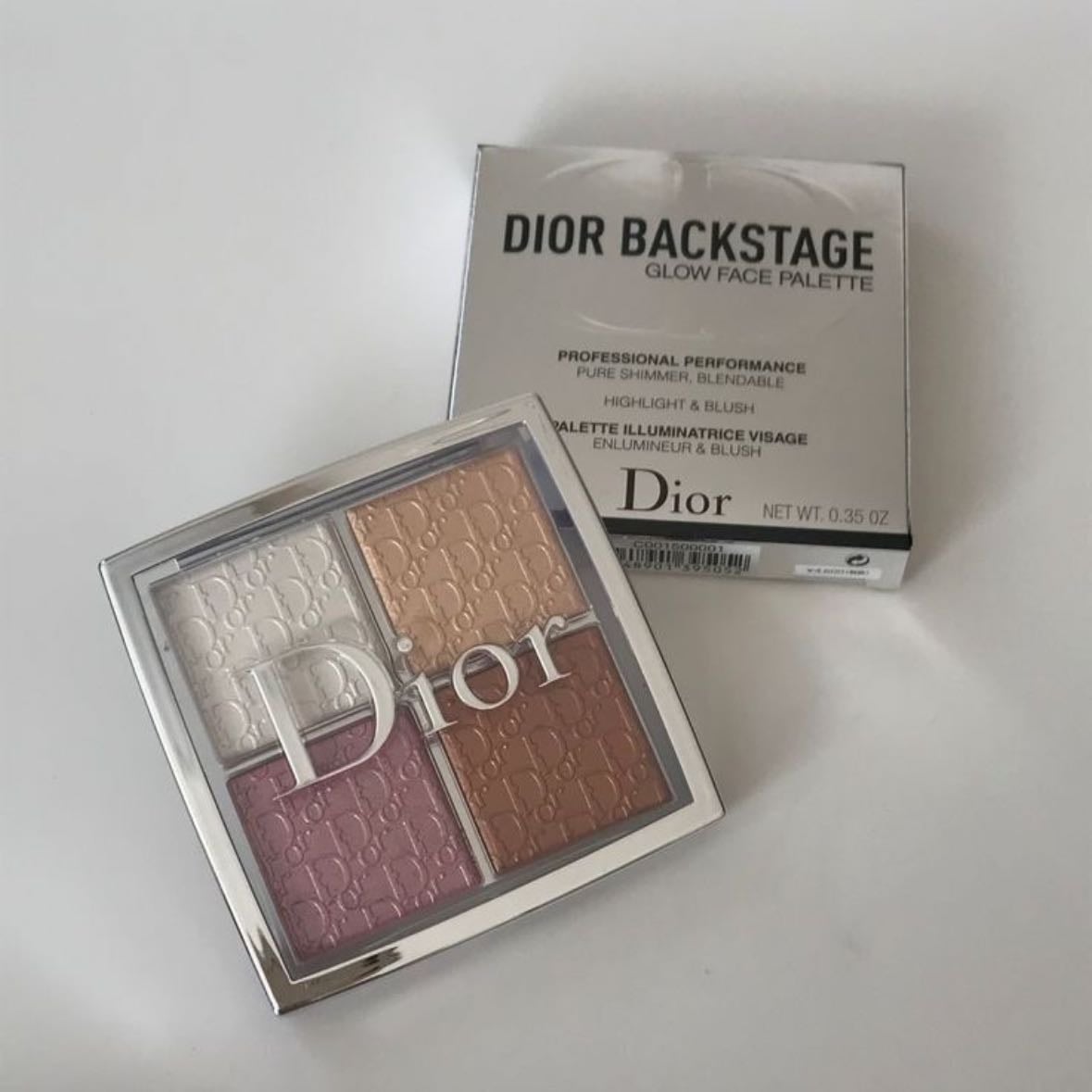 face palette - dior backstage glow face palette