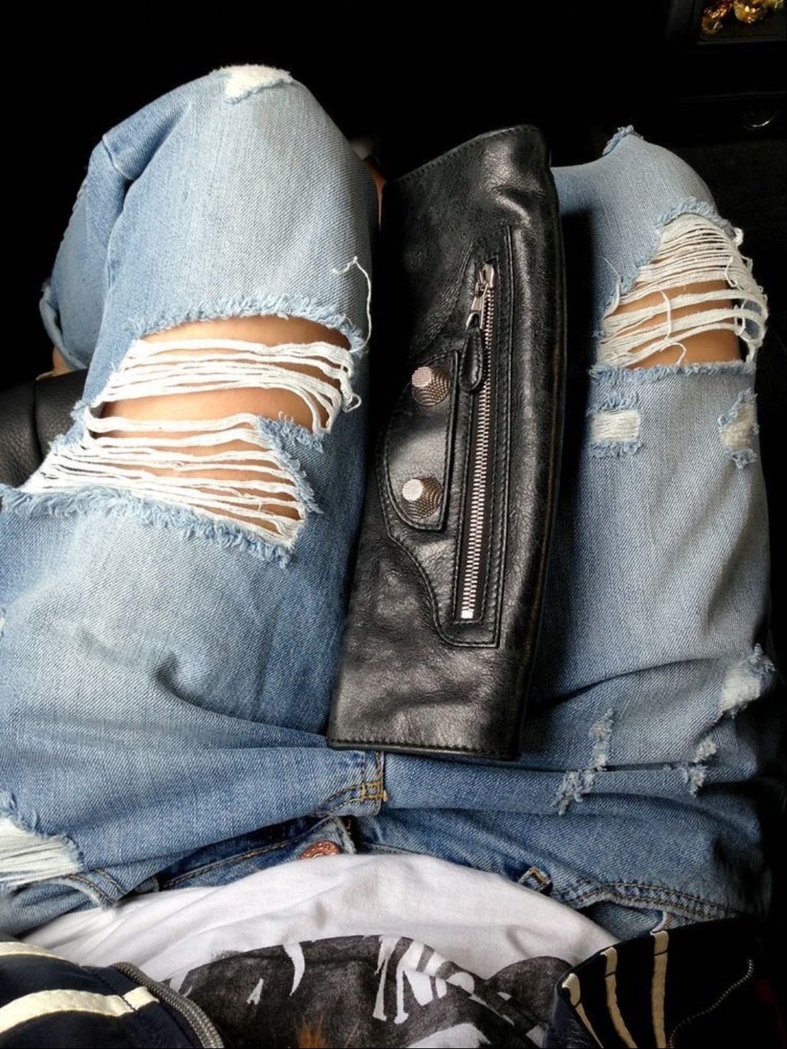 ripped jeans