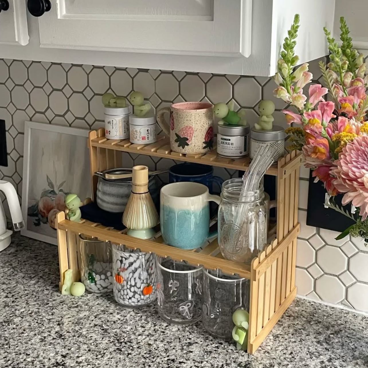 matcha station! π΅ - Of course! I must have matcha in the morning π€