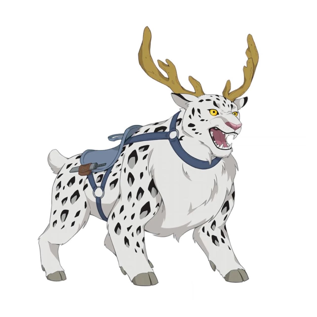 Leopard Moose - his companion