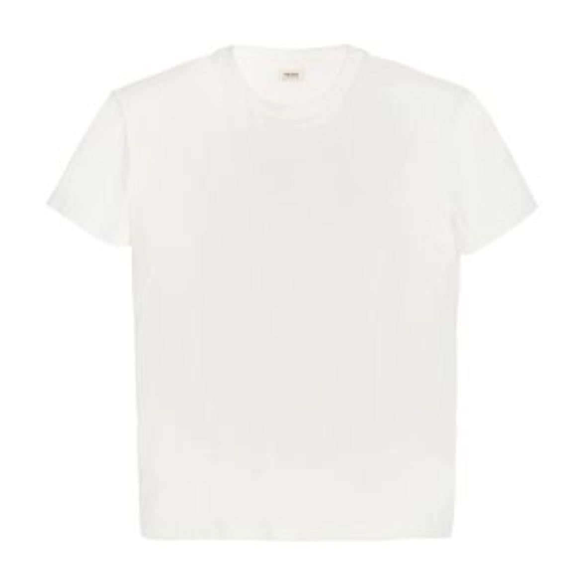 white tshirt type Jane Birkin