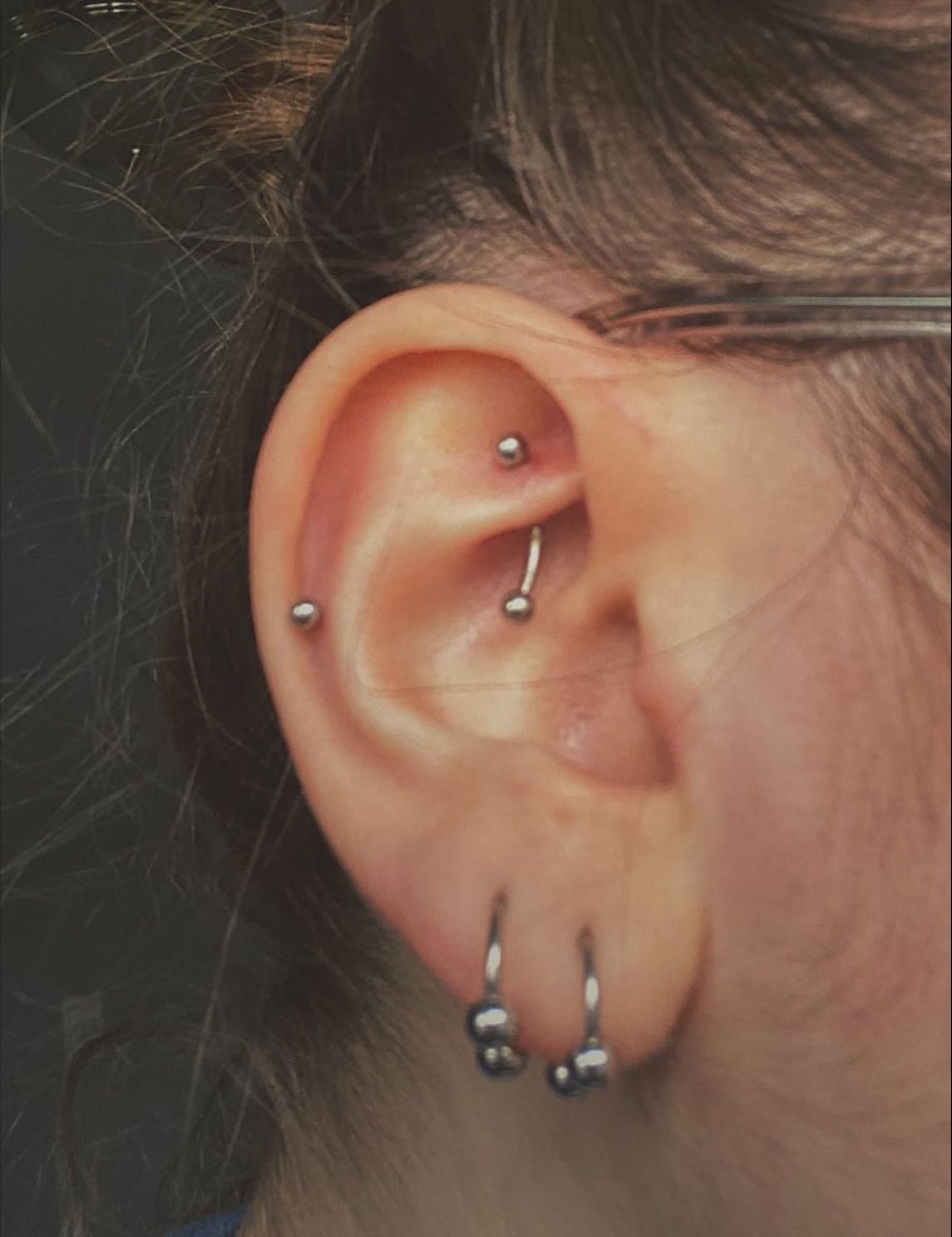this piercing setup - orecchio sinistro