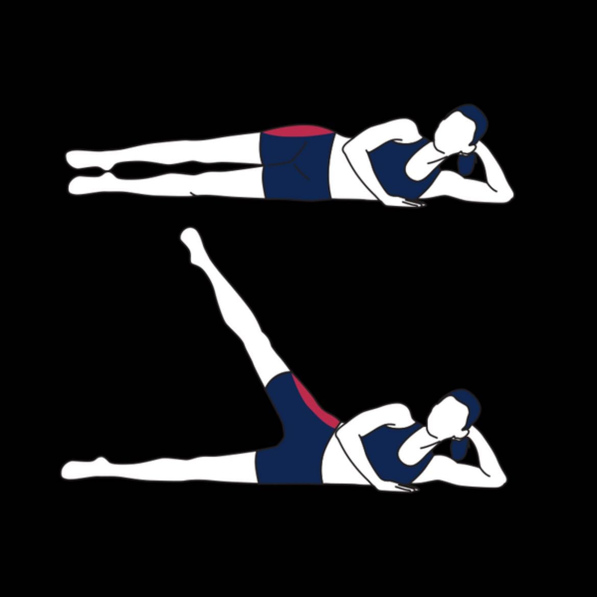 side lying leg lift