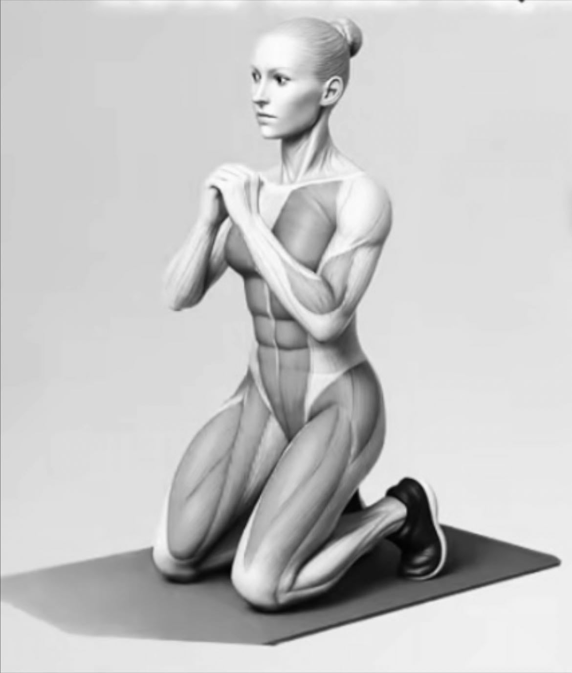 half knee squats