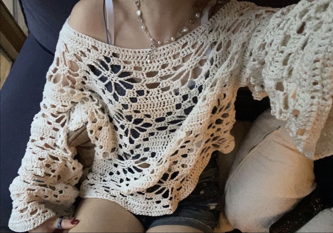 flower sweater