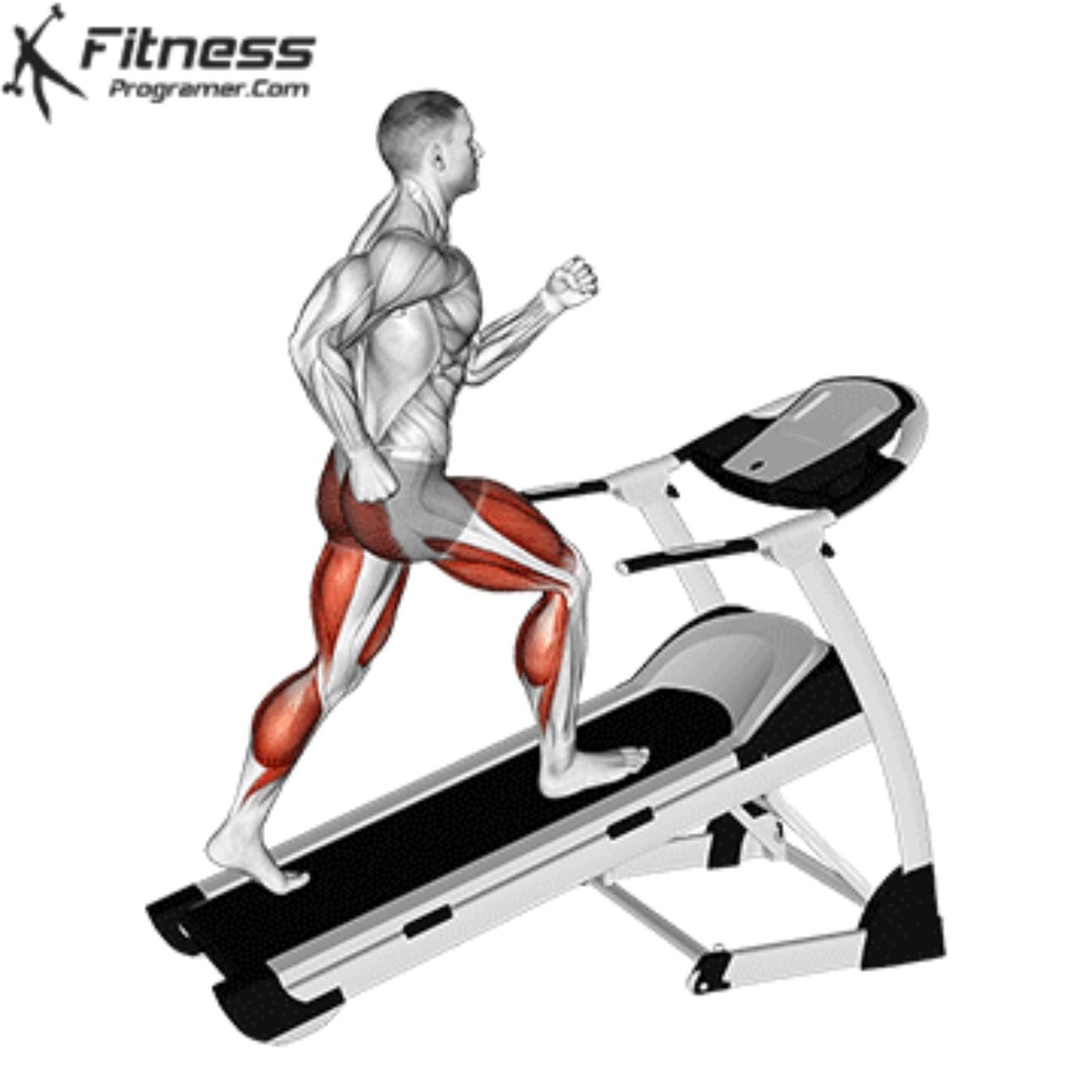 5 minute walk - 5% inclination and 4-5 km/h