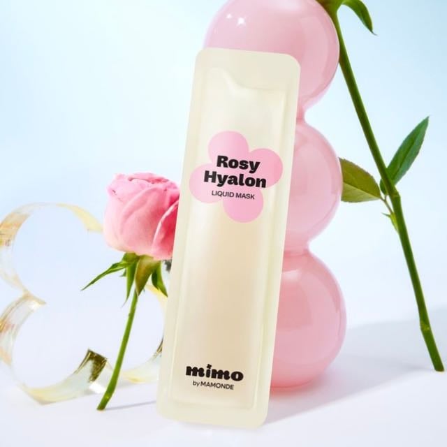 Rosy hyalon liquid mask - Daiso