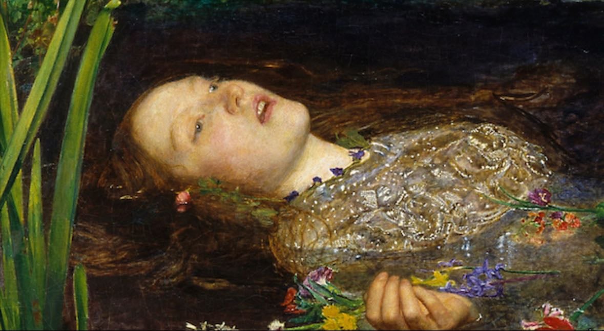 Ophelia (1851-1852) - by Johh Everett Millais