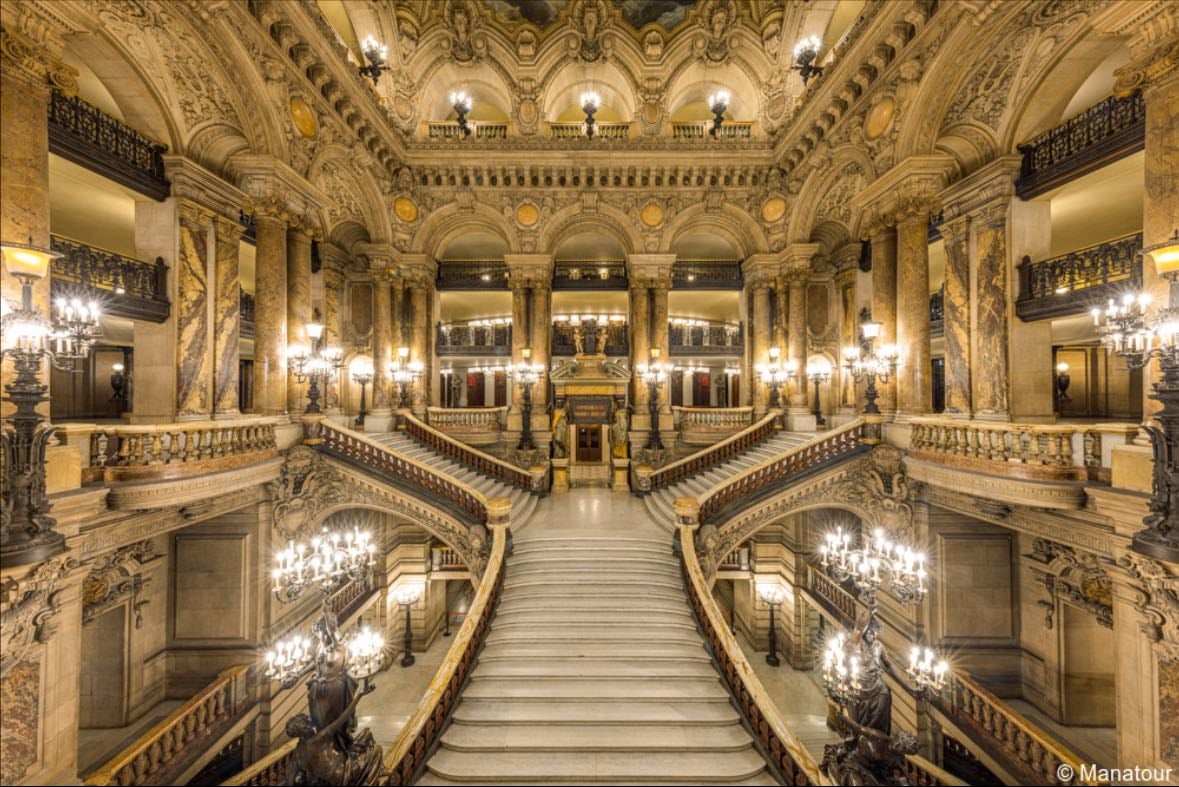 Palais Garnier (1861-1875) - • by Charles Garnier