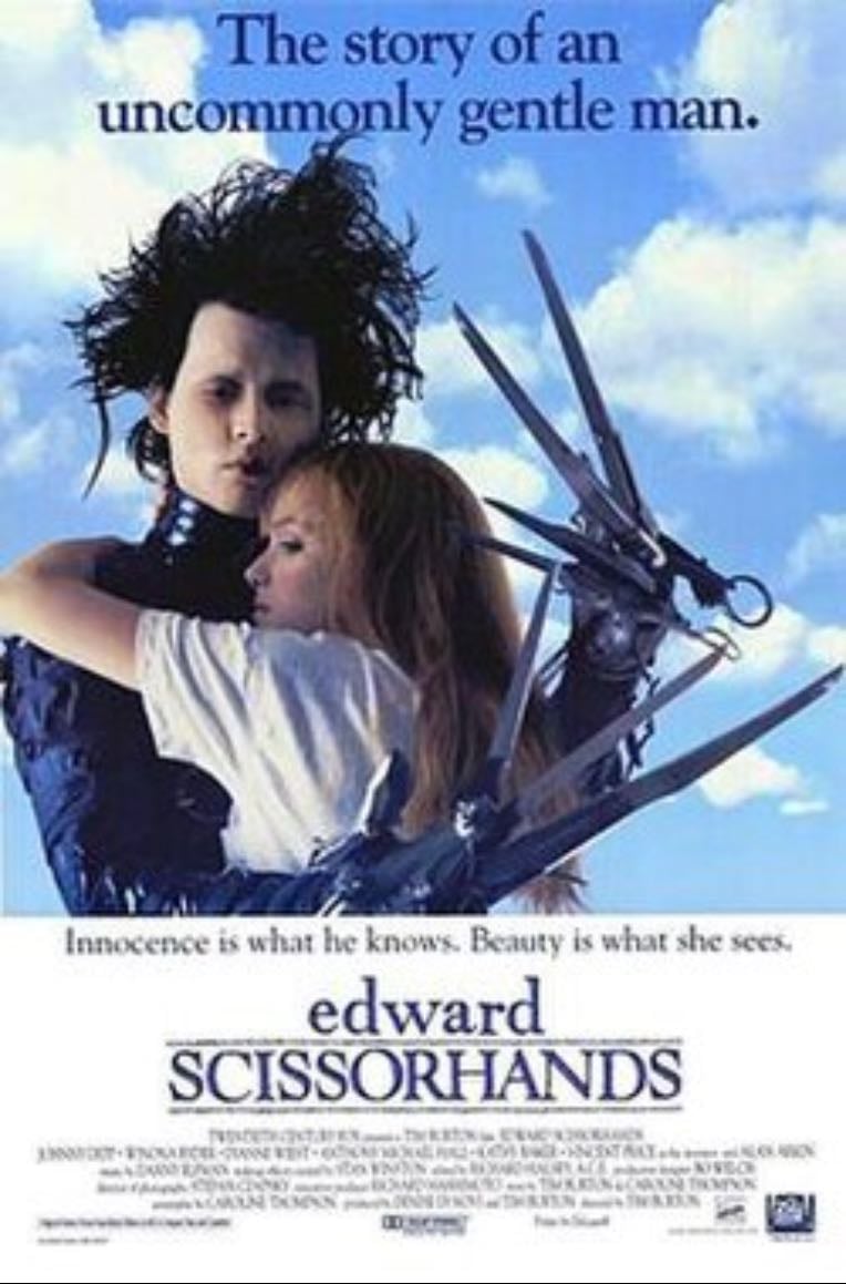 Edward Scissorhands - Tim Burton · 1990