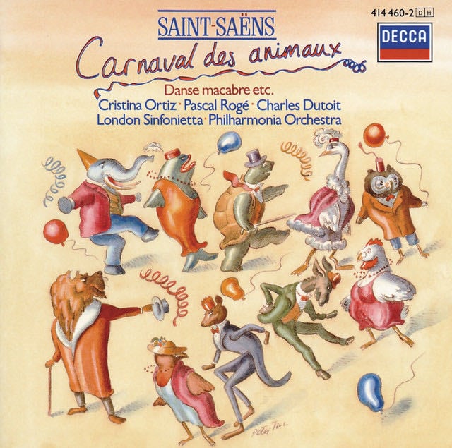 Le carnaval des animaux, R. 125: XIII. Le cygne - Song · Camille Saint-Saëns, Christopher van Kampen, Pascal Rogé, Cristina Ortiz, London Sinfonietta, Charles Dutoit