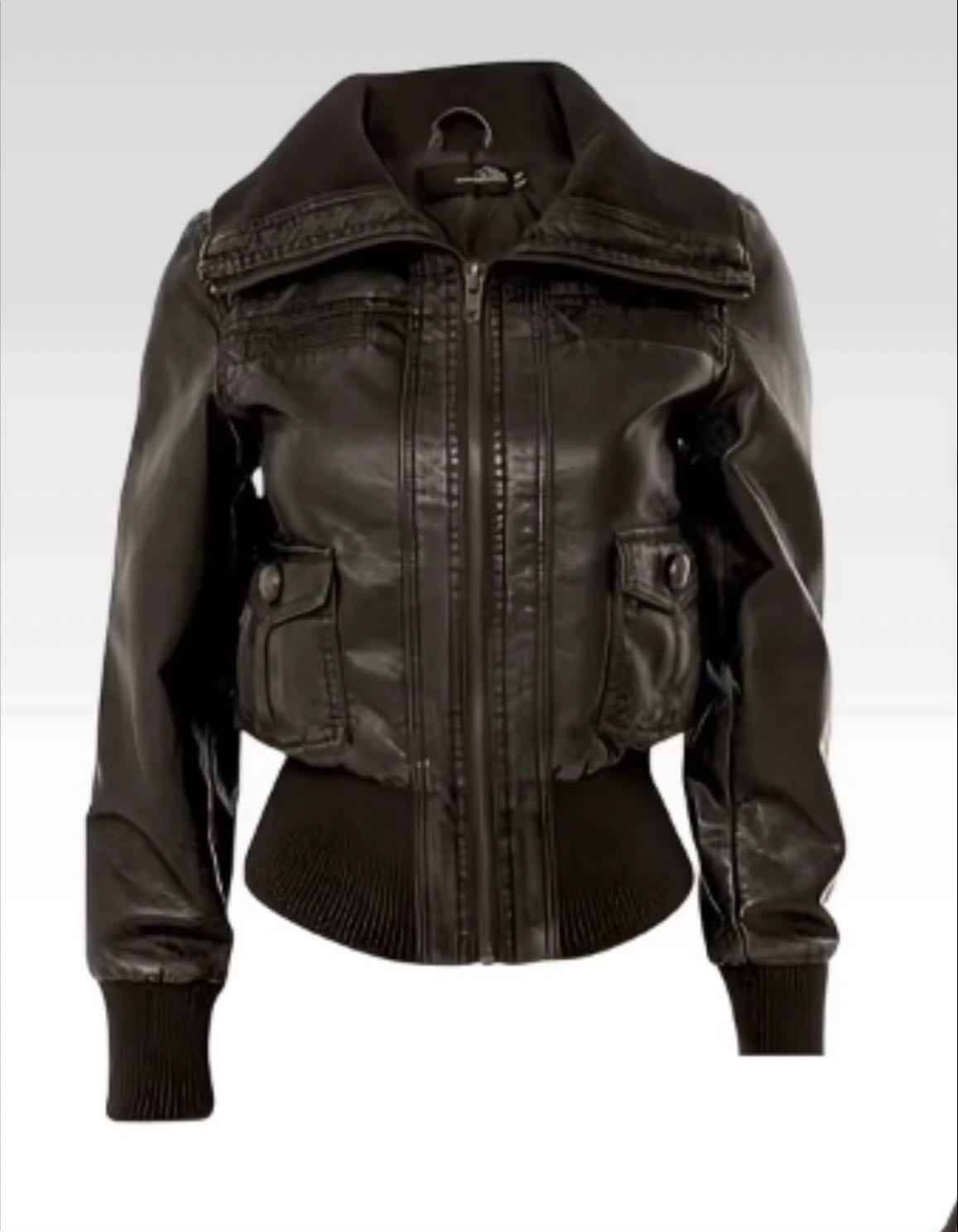 leather jacket #1 - the part that tightens around the waist. anything similar to this<ā