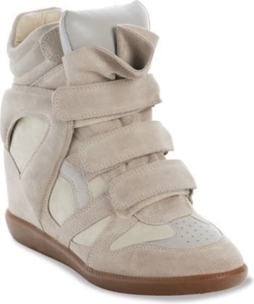 isabel marant wedge heel sneakers
