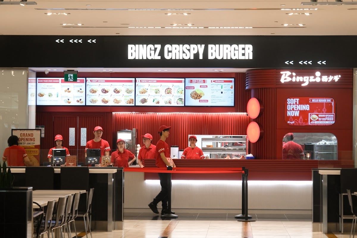 Bingz Crispy Burger Square One 西少爷肉夹馍
