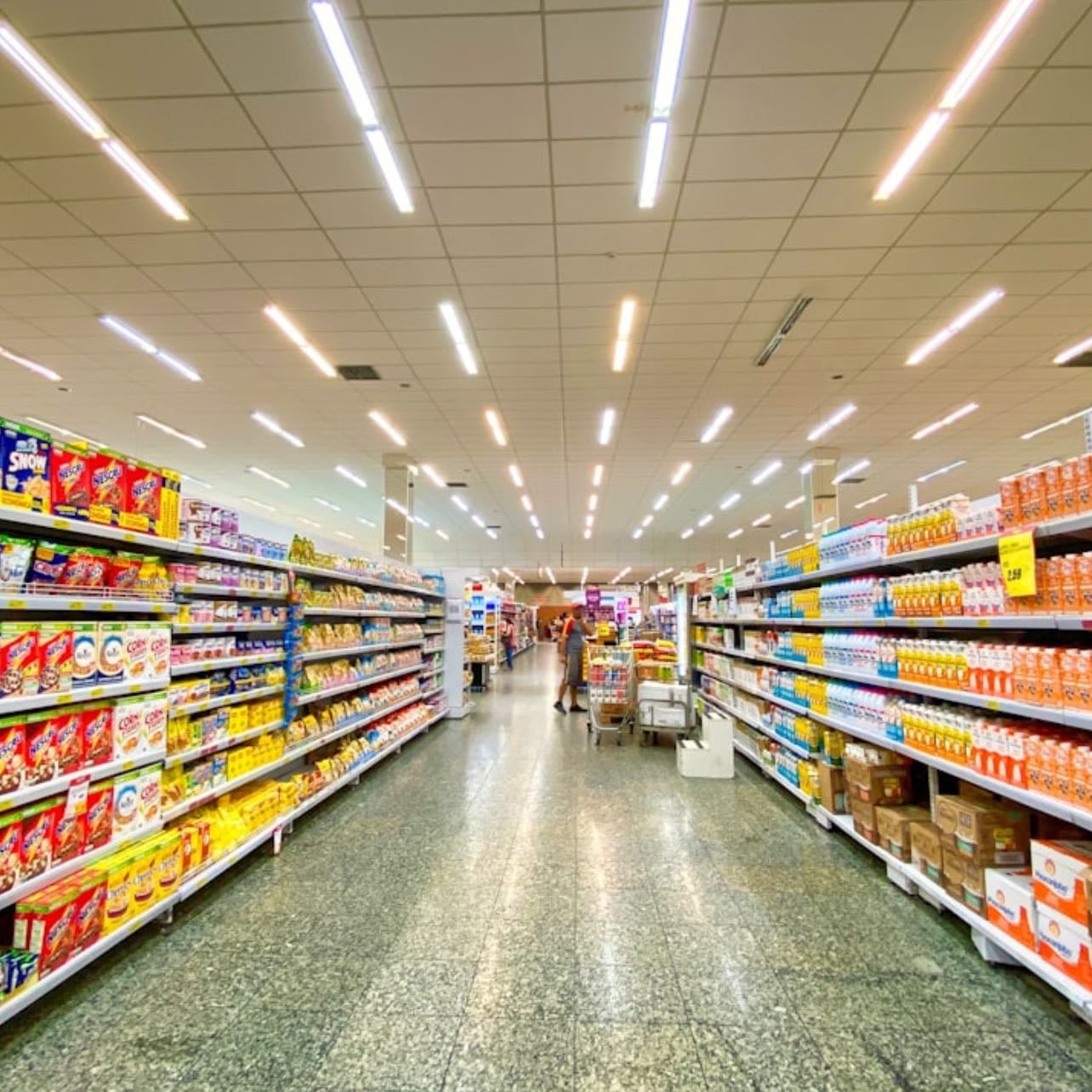 Passear no supermercado - Amo.