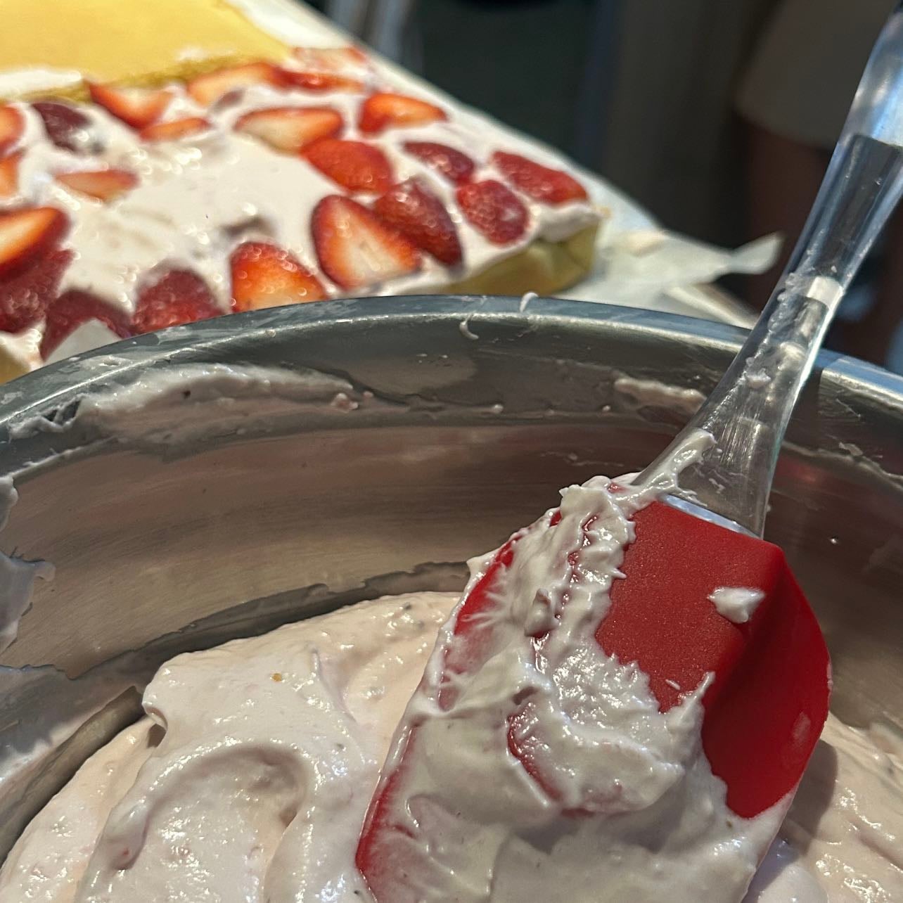 Pastel de fresa