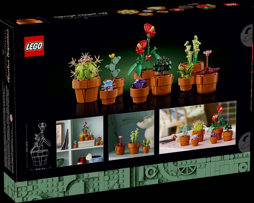 plantas en miniatura - lego | 37,49 €