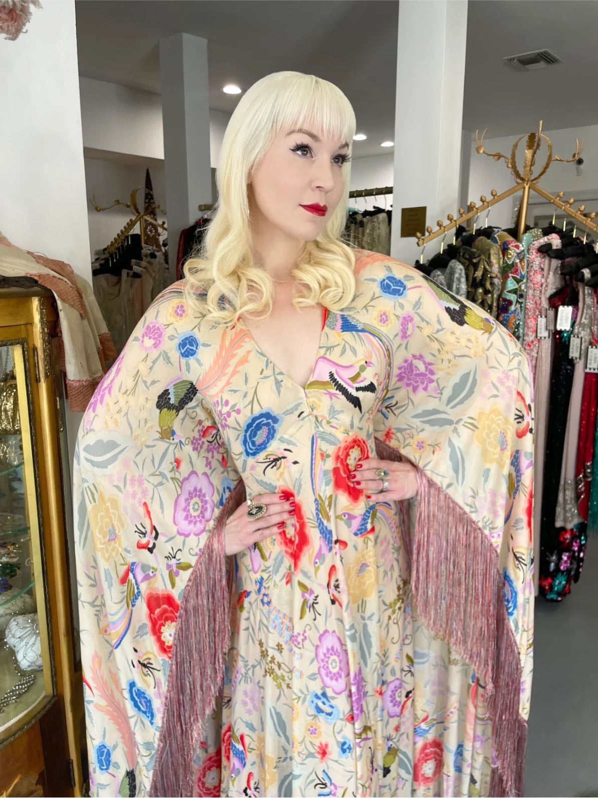 1971 Missoni Floral Caftan Gown - И больше ничего не надо.