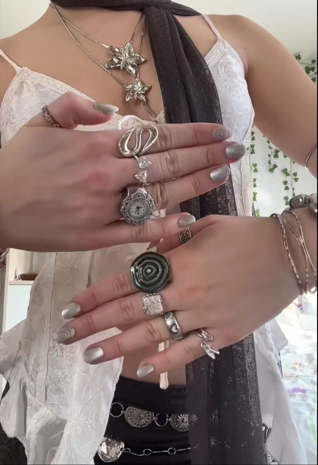 silver rings