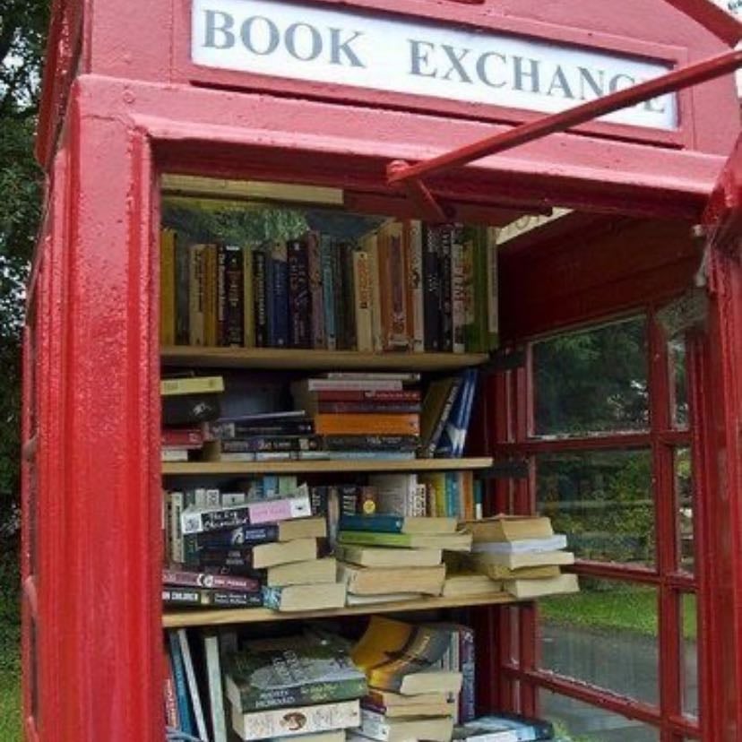Book boxes - Take a book and leave another one