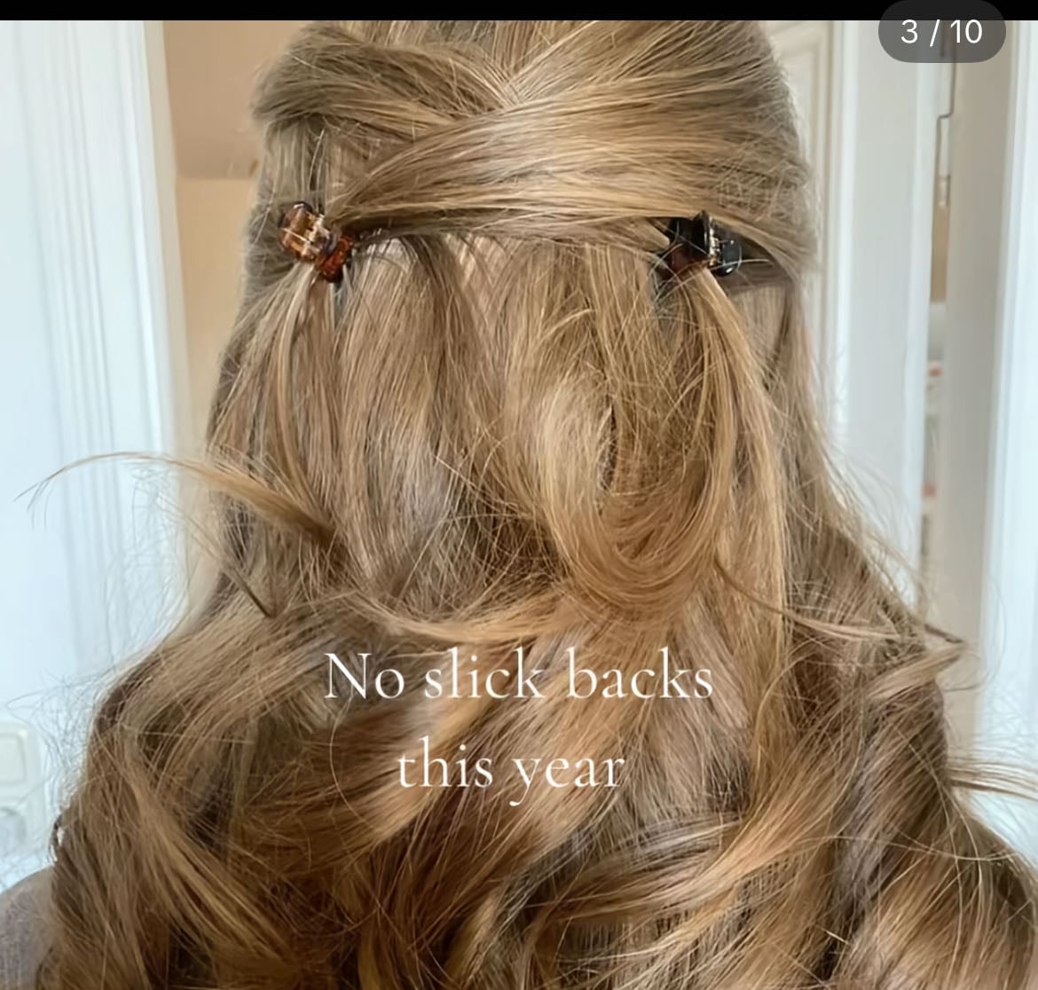Twisted with clips