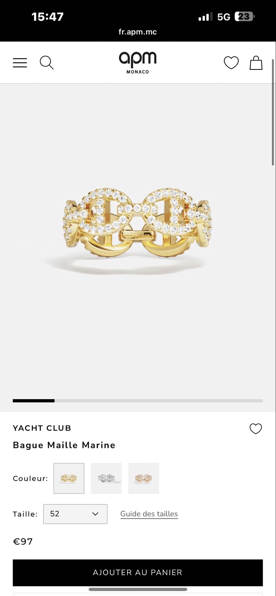 Bague apm