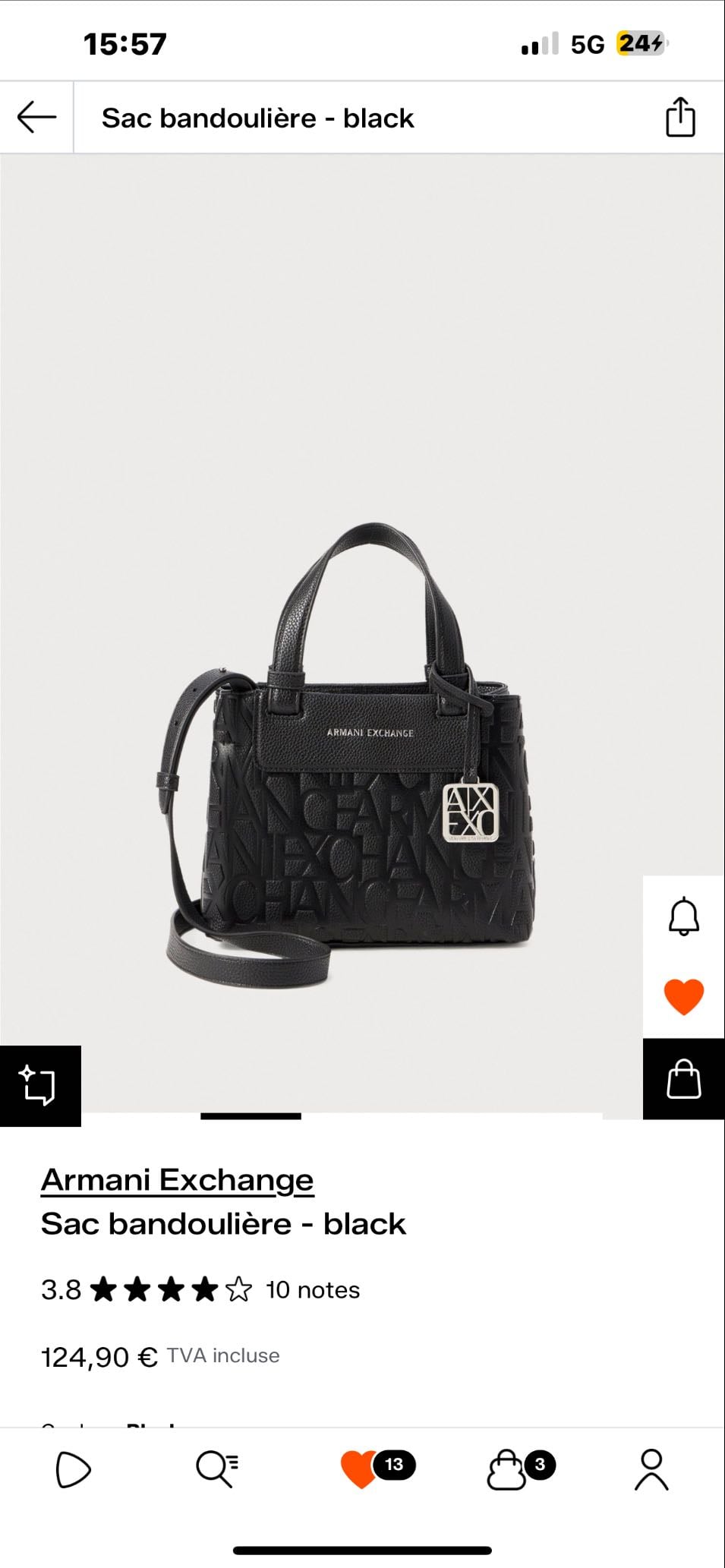 Sac armani