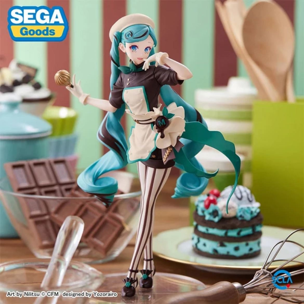 figurine miku pâtissière