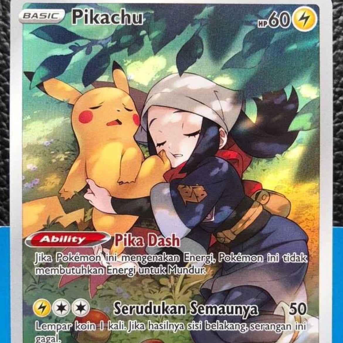 pikachu card