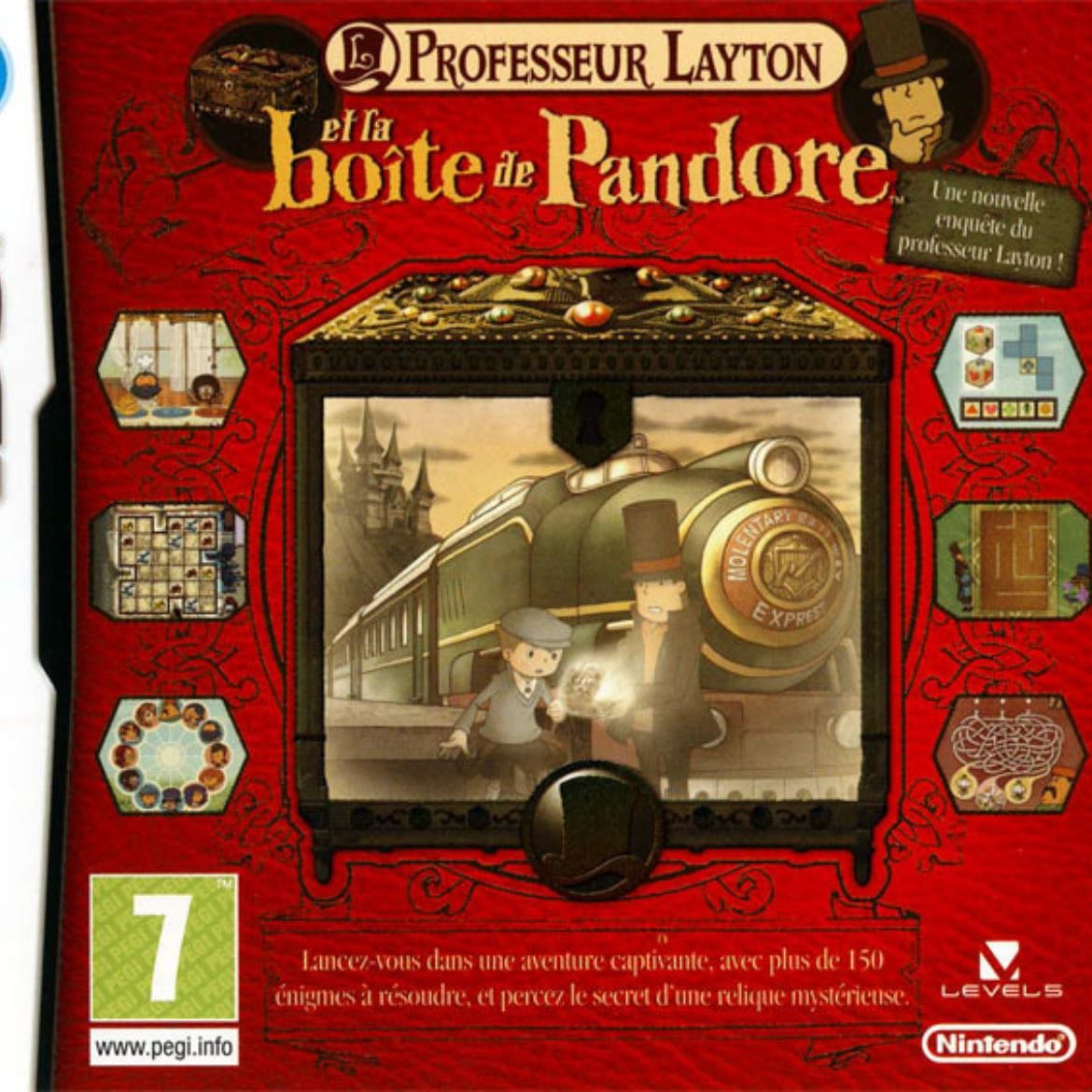 professeur layton boîte de pandore