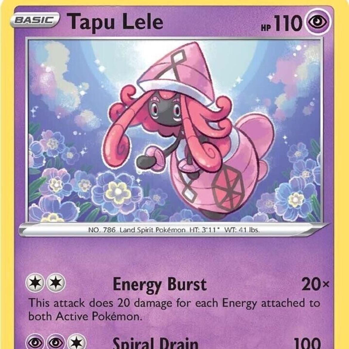 tapu lele card