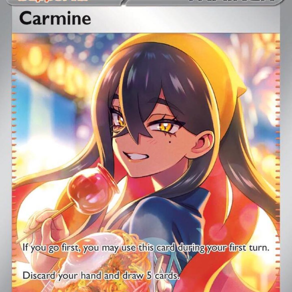 carmine card