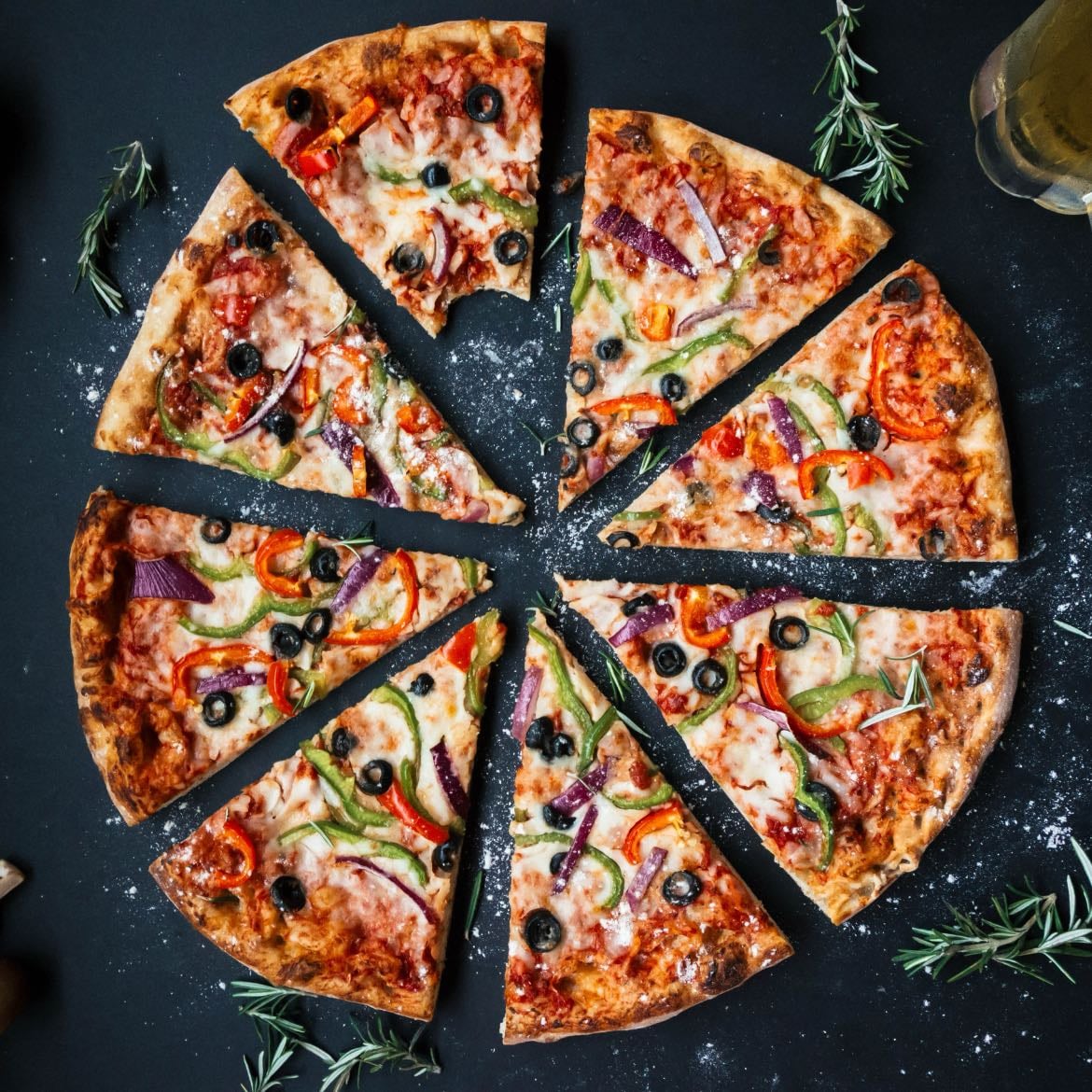 pizzas