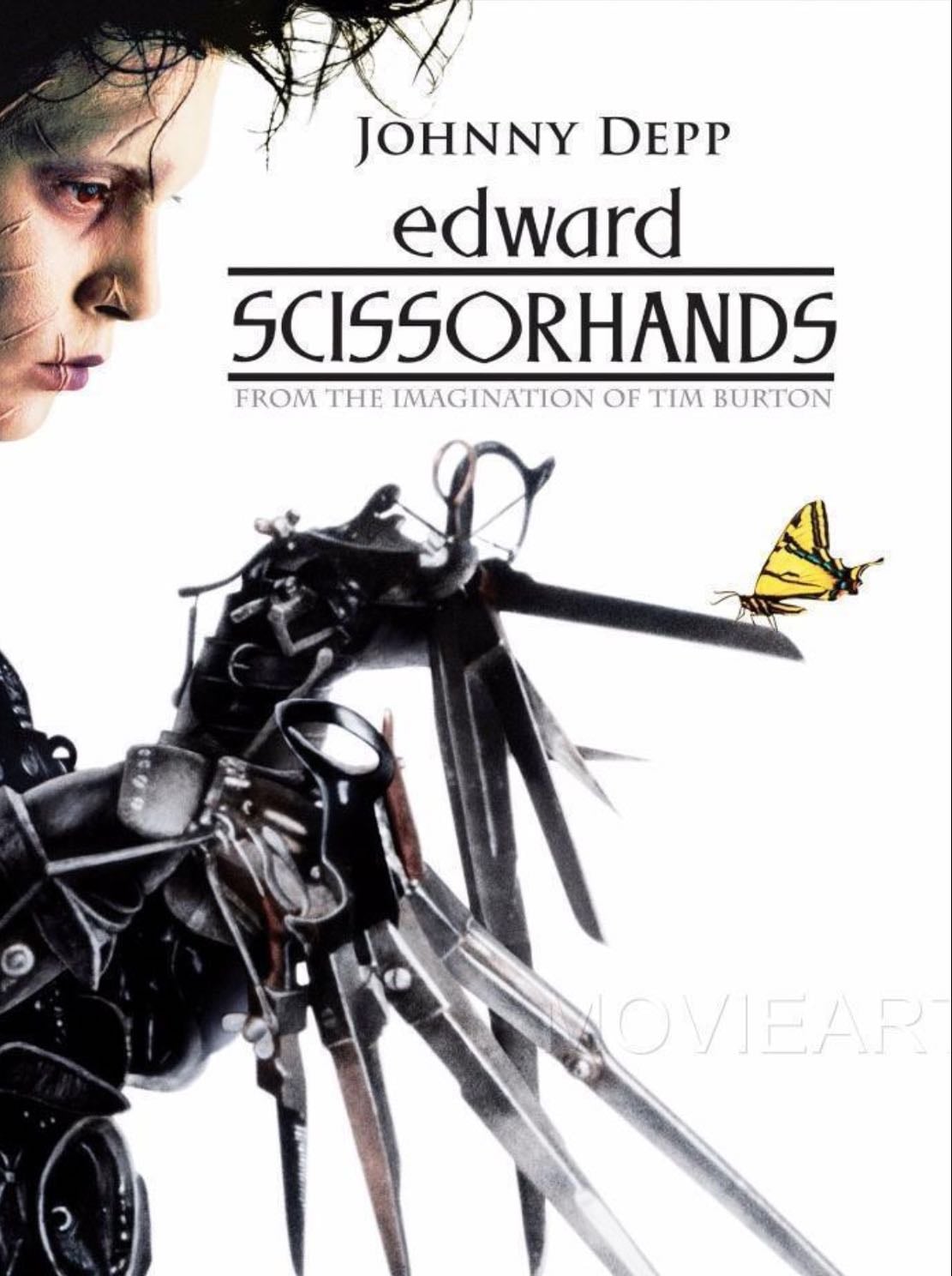 Edward Scissorhands - Tim Burton · 1990