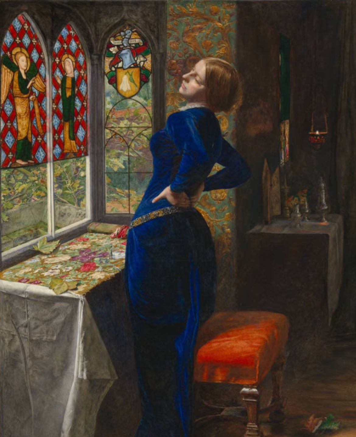 Mariana - John Everett Millais 1851
*Prerrafaelitas*