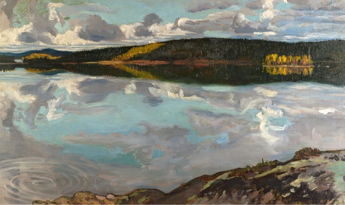 Lake Ruovesi - Akseli Gallen-Kallela
1895