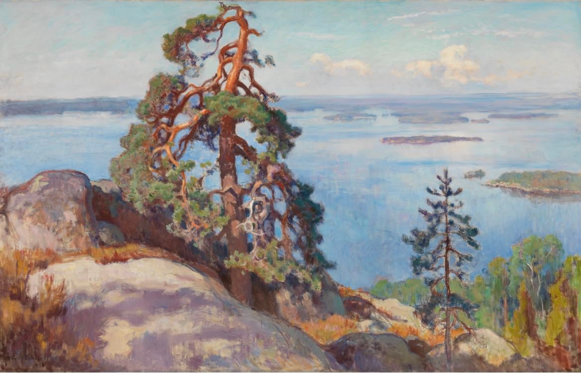 Landscape from Koli - Eero Järnefelt
1928
