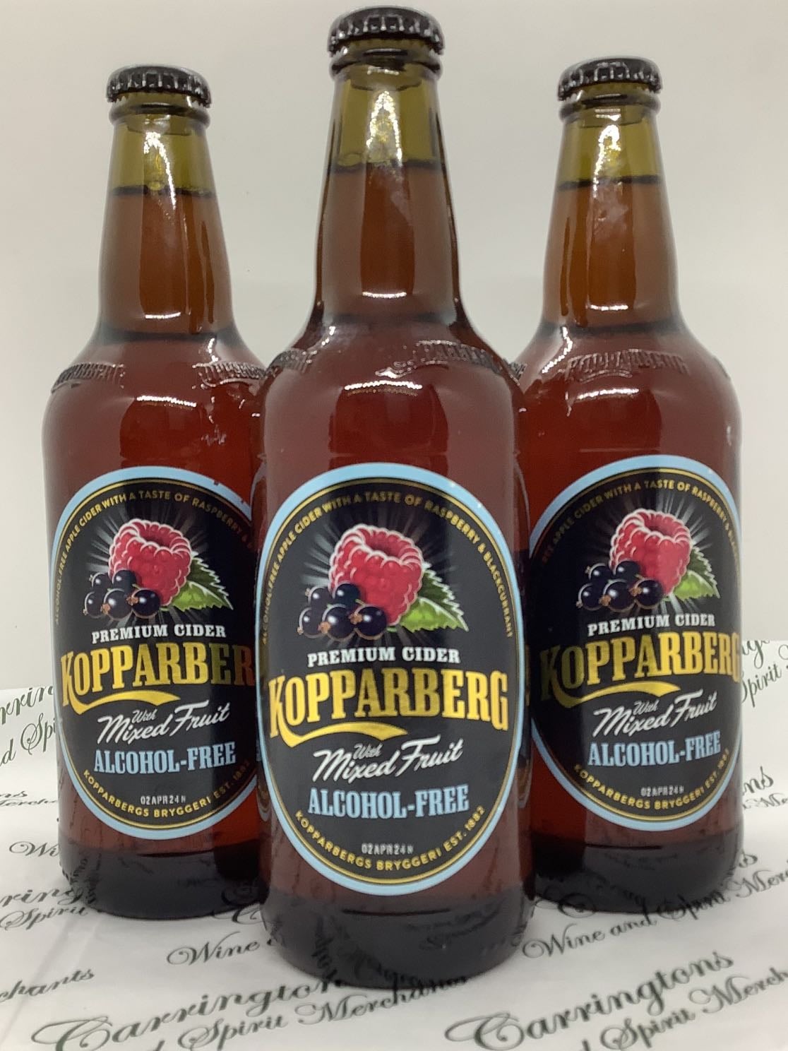 kopparberg - swedish apple-based cider
raspberry and black currant