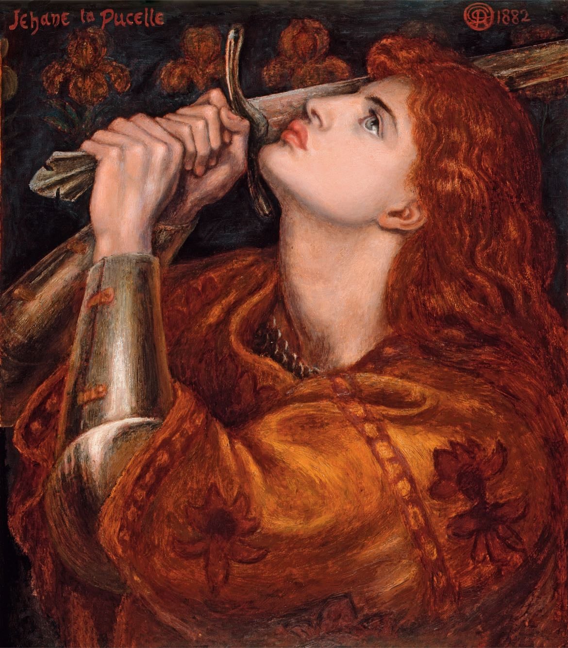 Joan of Arc - Dante Gabriel Rossetti
1882