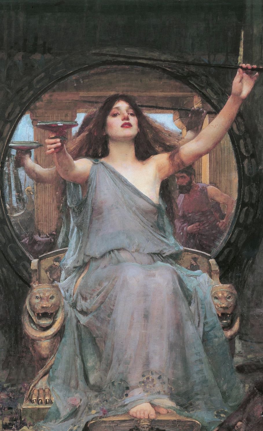 Circe Offering the Cup to Ulysses - John William Waterhouse
1891