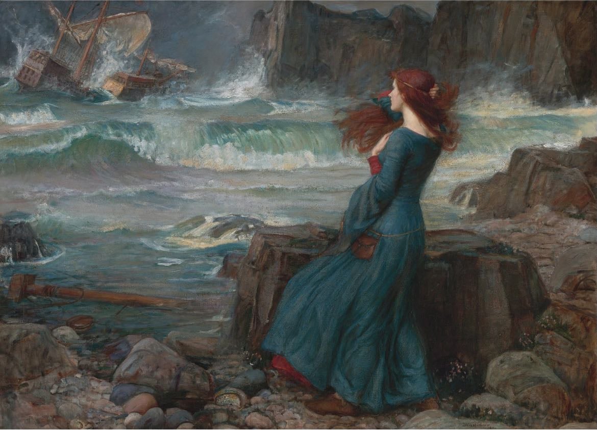 Miranda - John William Waterhouse
1916