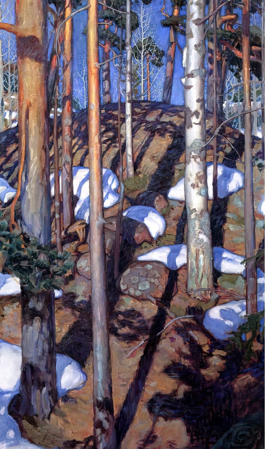 Spring at Kalela - Akseli Gallen-Kallela
1900