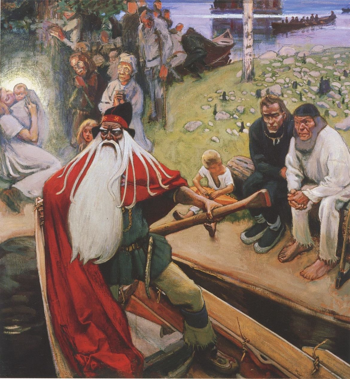 The Departure of Väinämöinen - Akseli Gallen-Kallela
1906