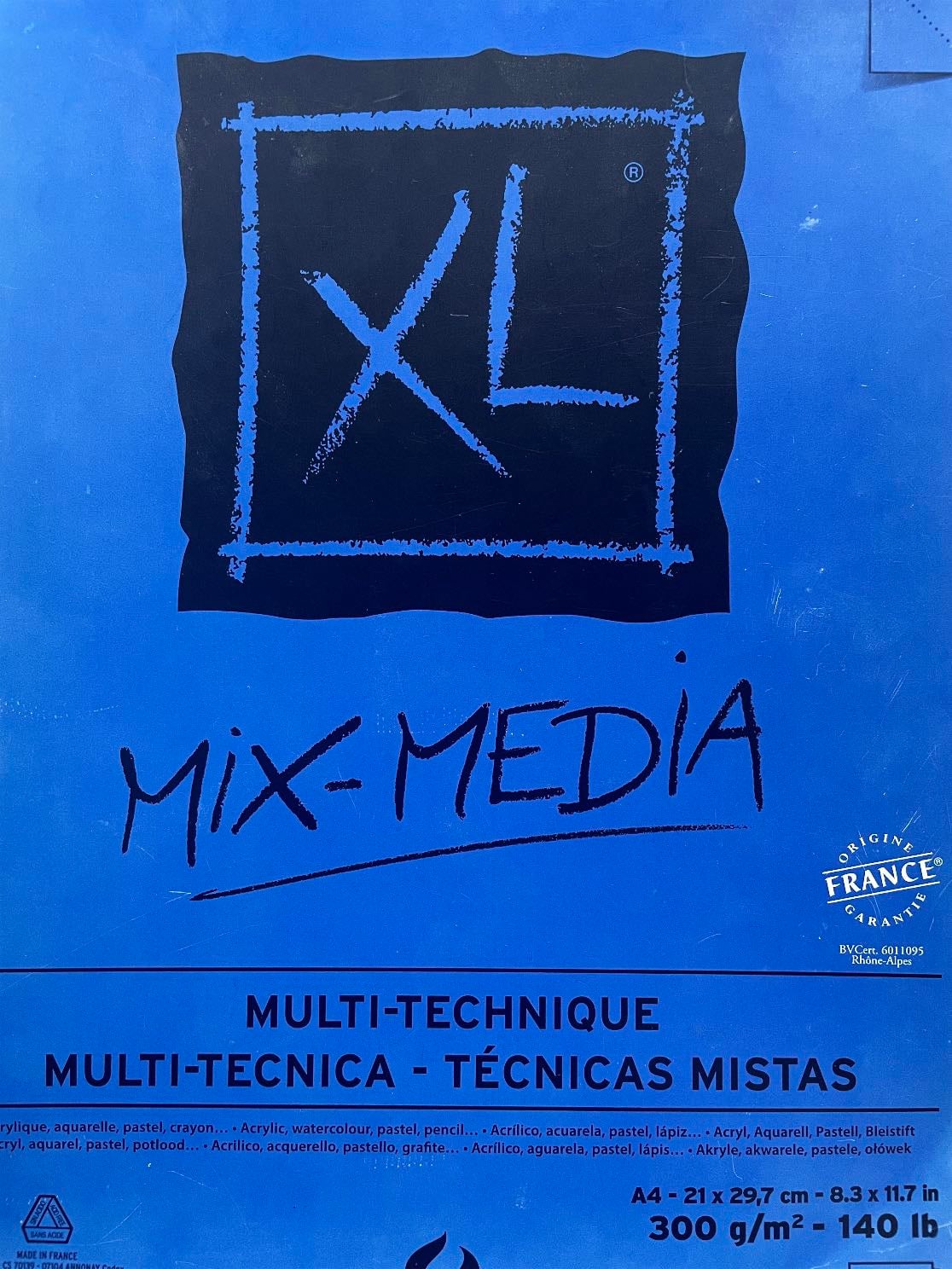 A4 watercolour booklet - started in 2020